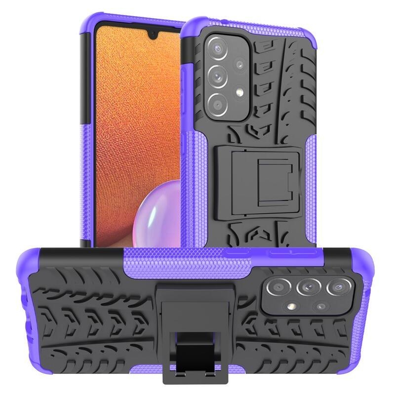 Kick tartós hibrid borítás Samsung Galaxy A33 5G készülékhez - lila
