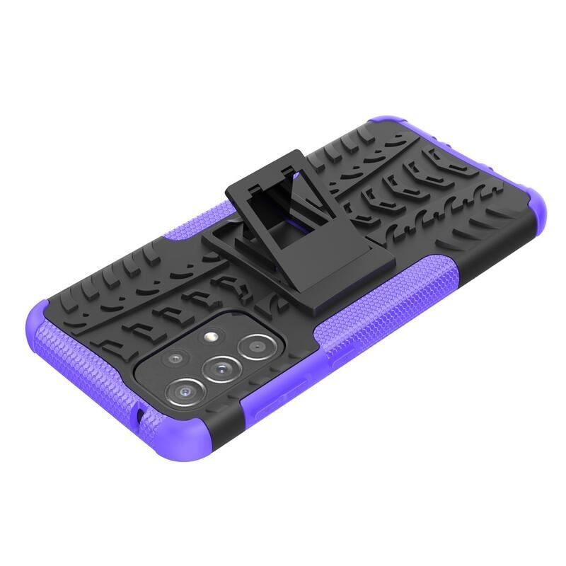 Kick tartós hibrid borítás Samsung Galaxy A33 5G készülékhez - lila