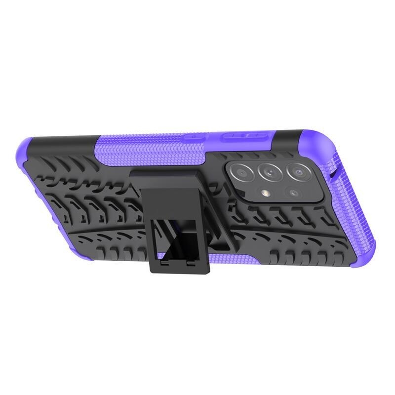 Kick tartós hibrid borítás Samsung Galaxy A33 5G készülékhez - lila