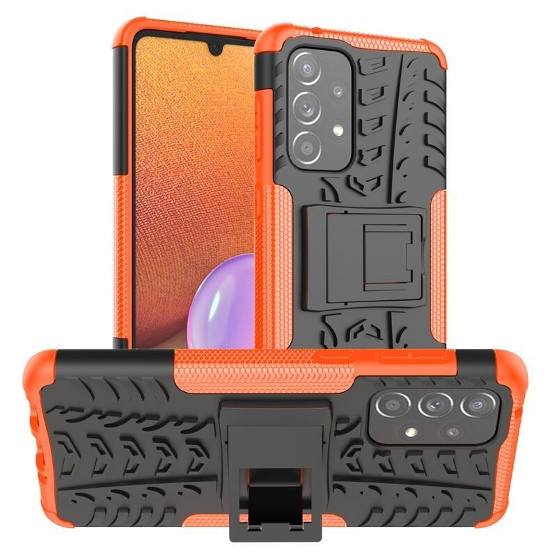 Kick tartós hibrid borítás Samsung Galaxy A33 5G készülékhez - narancssárga