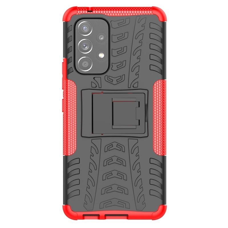 Kick tartós hibrid borítás Samsung Galaxy A53 5G készülékhez - piros