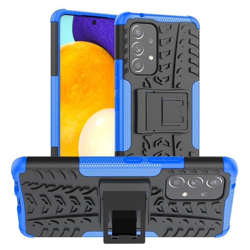Kick tartós hibrid borítás Samsung Galaxy A53 5G készülékhez - kék