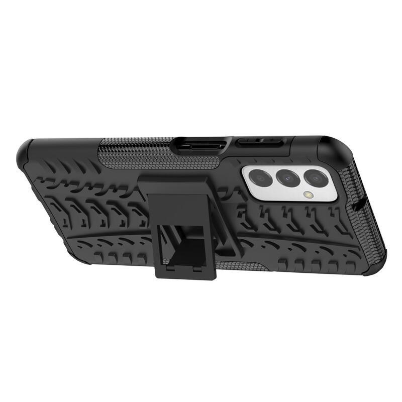 Kick tartós hibrid borítás Samsung Galaxy M23 5G készülékhez - fekete