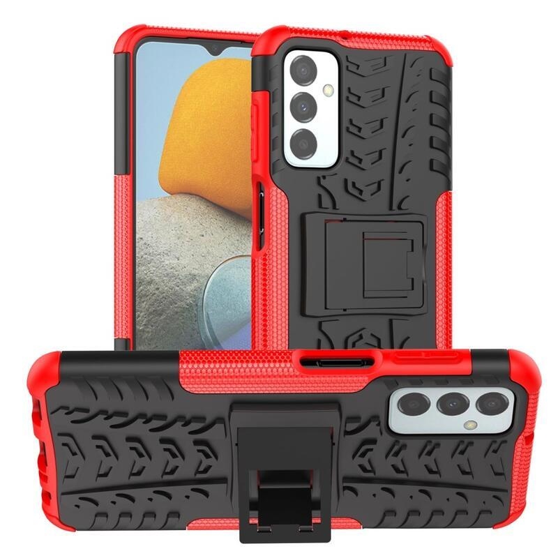 Kick tartós hibrid borítás Samsung Galaxy M23 5G készülékhez - piros