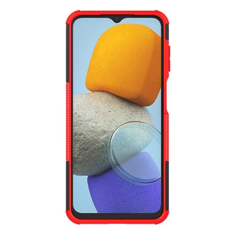Kick tartós hibrid borítás Samsung Galaxy M23 5G készülékhez - piros