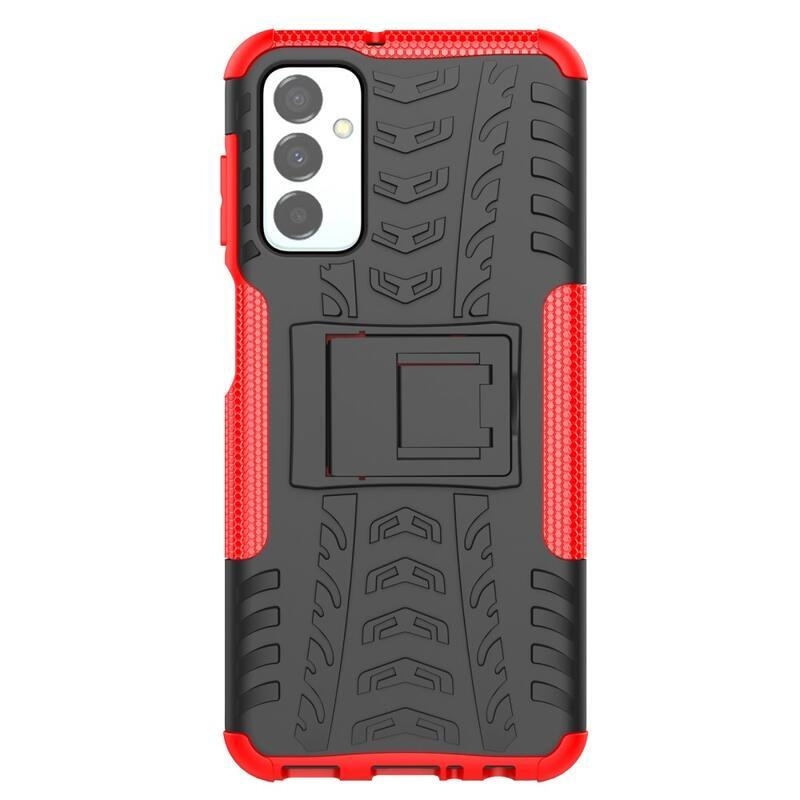 Kick tartós hibrid borítás Samsung Galaxy M23 5G készülékhez - piros