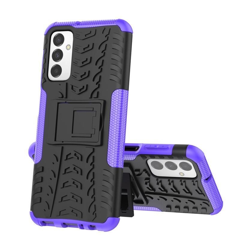 Kick tartós hibrid borítás Samsung Galaxy M23 5G készülékhez - lila