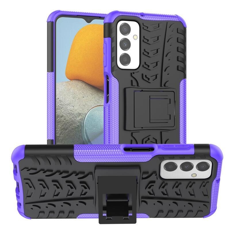 Kick tartós hibrid borítás Samsung Galaxy M23 5G készülékhez - lila