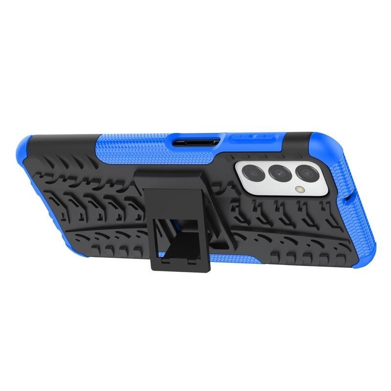 Kick tartós hibrid borítás Samsung Galaxy M23 5G készülékhez - kék
