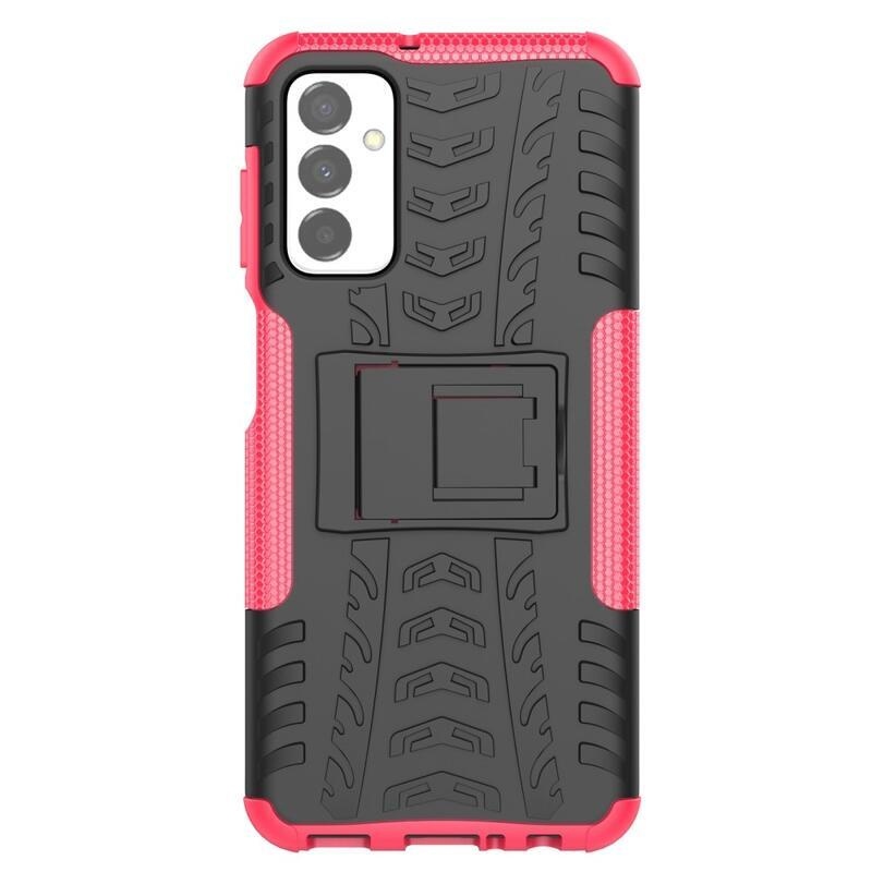 Kick tartós hibrid borítás Samsung Galaxy M23 5G készülékhez - rózsaszínű