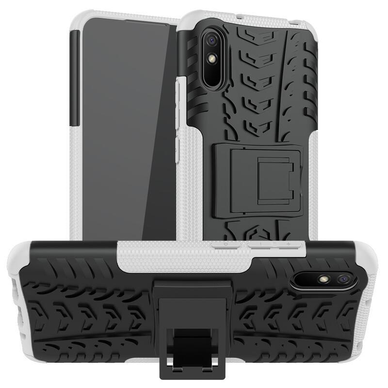 Kick tartós hibrid borítás Xiaomi Redmi 9A - fehér