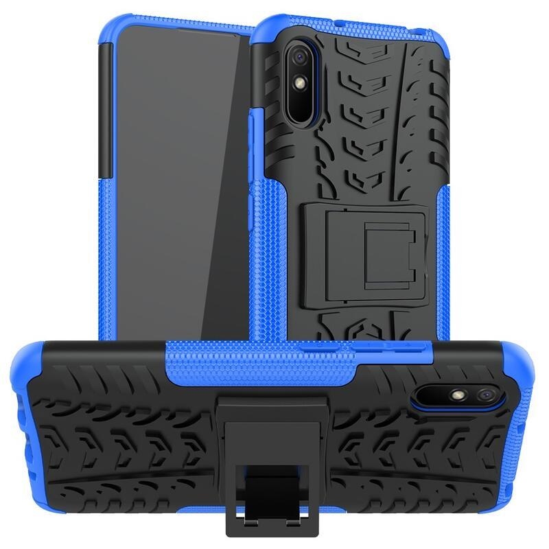 Kick tartós hibrid borító Xiaomi Redmi 9A - kék