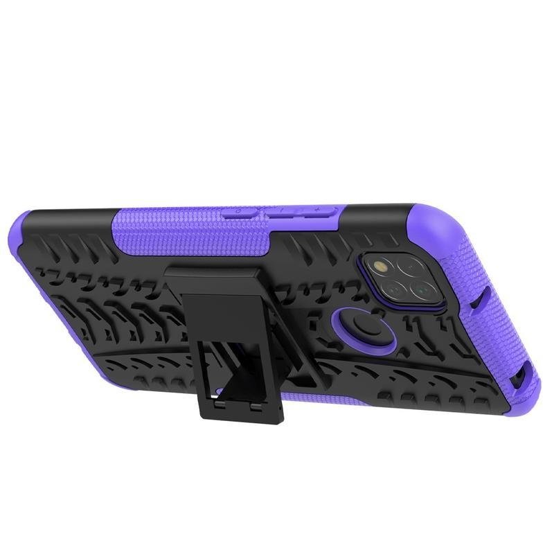 Kick tartós hibrid borítás Xiaomi Redmi 9C-hez - lila