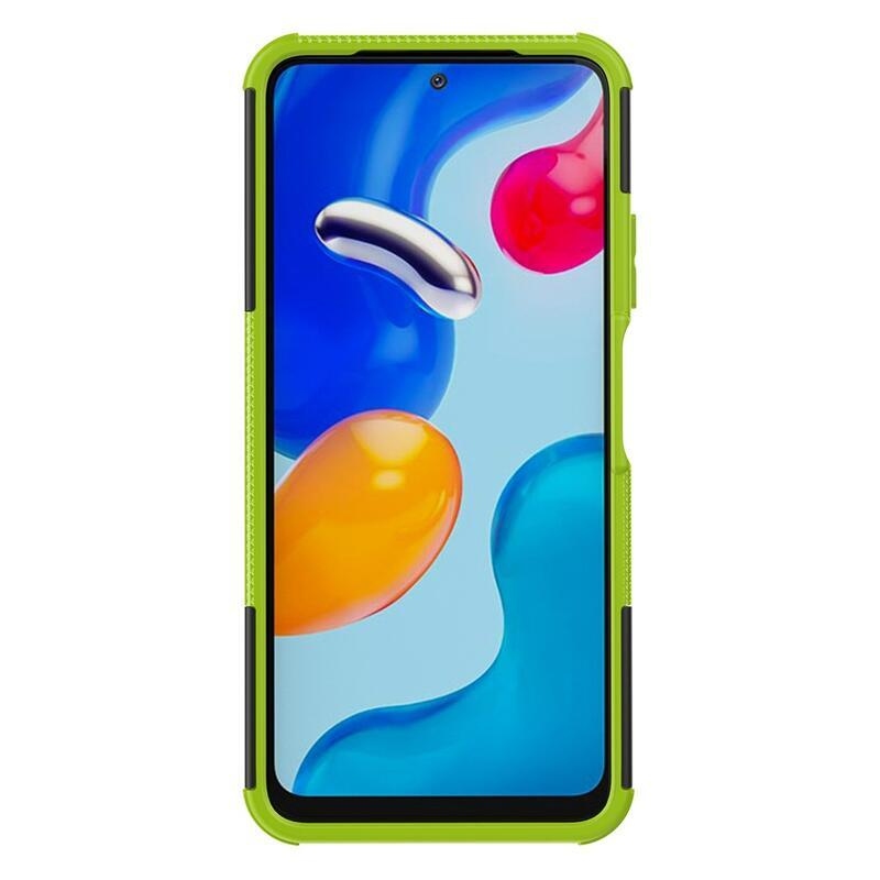 Kick tartós hibrid borítás Xiaomi Redmi Note 11 4G/Note 11S 4G - zöld