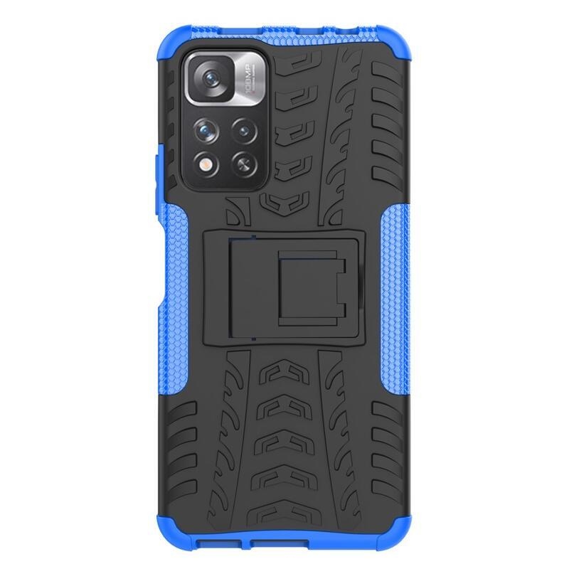 Kick tartós hibrid borító Xiaomi Redmi Note 11 Pro+ 5G - kék