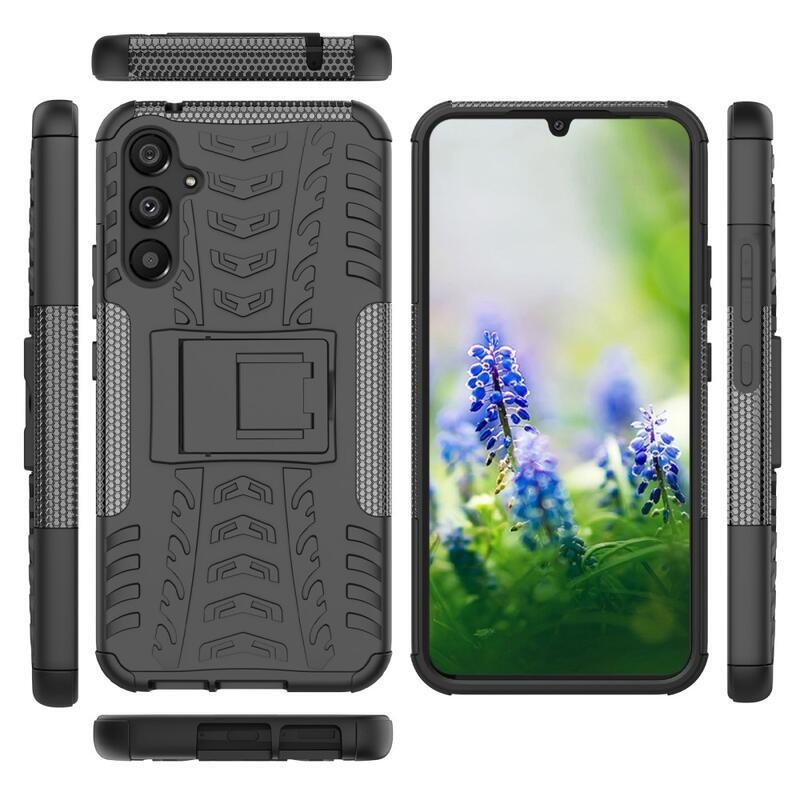 Kick tartós hibrid borítás Samsung Galaxy A34 5G készülékhez - fekete