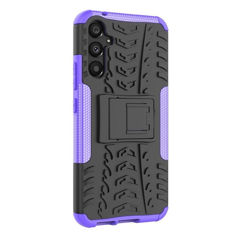 Rúgásálló hibrid borítás Samsung Galaxy A34 5G készülékhez - lila