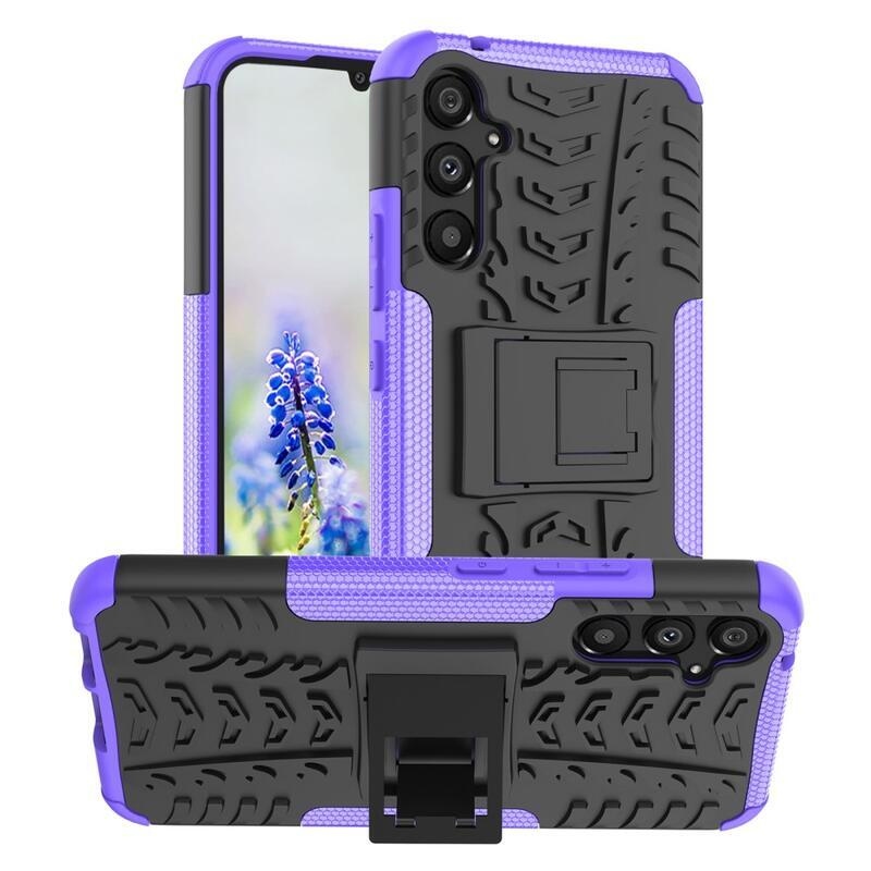 Rúgásálló hibrid borítás Samsung Galaxy A34 5G készülékhez - lila