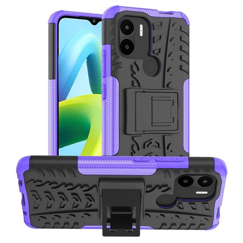 Kick tartós hibrid borítás Xiaomi Redmi A1+/A2+ készülékhez - lila