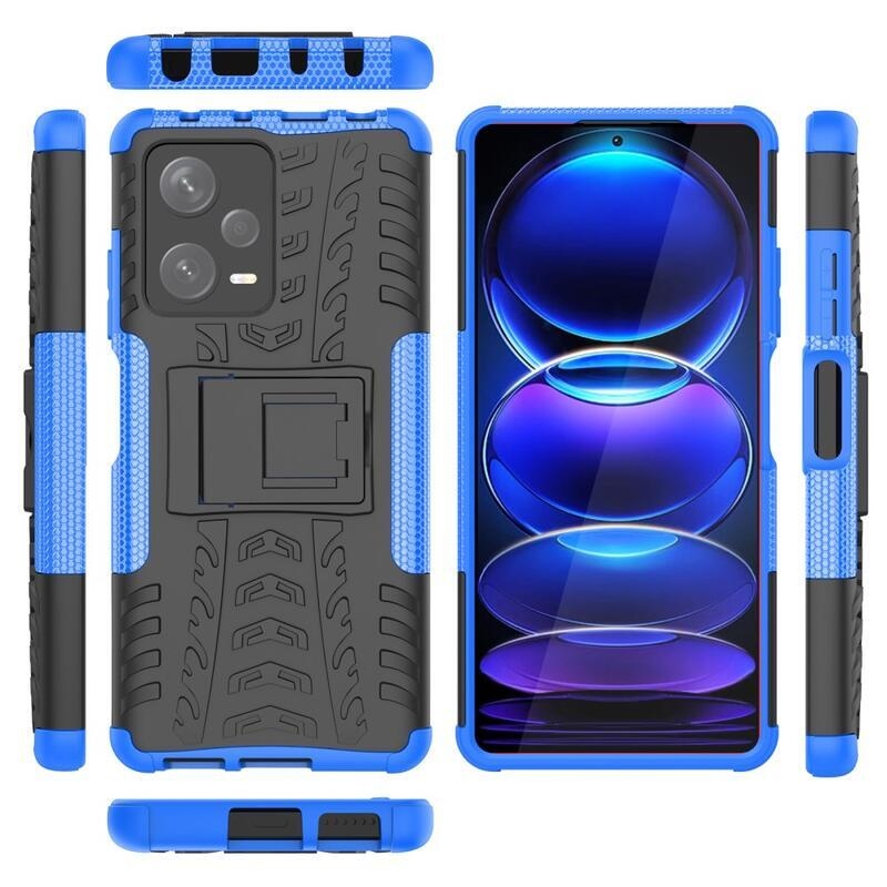 Kick tartós hibrid borító Xiaomi Redmi Note 12 Pro+ 5G - kék