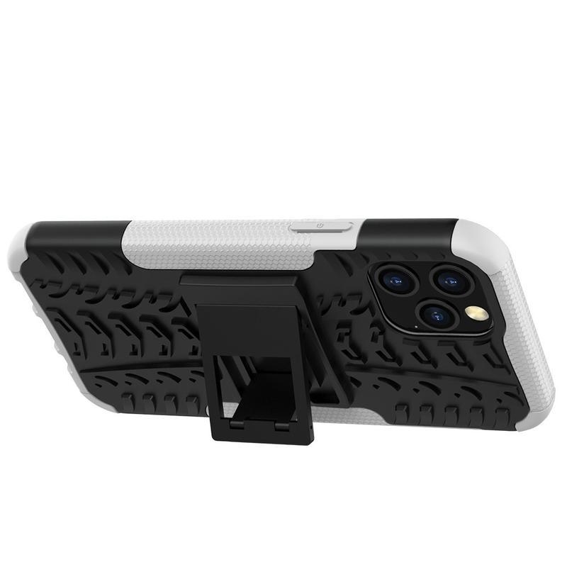 Kick tartós hibrid borítás iPhone 12 Pro/12 készülékhez - fehér