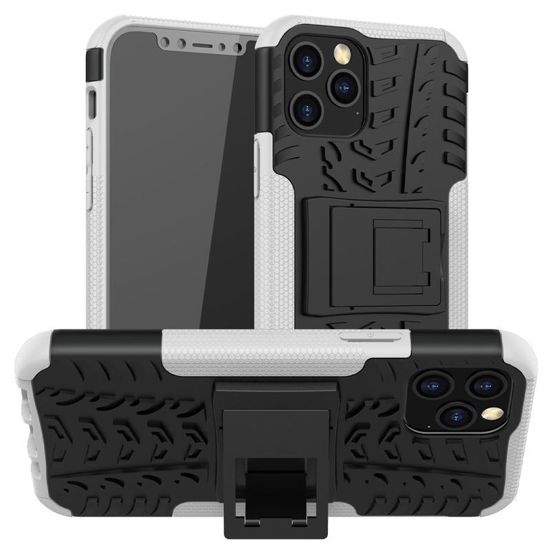 Kick tartós hibrid borítás iPhone 12 Pro/12 készülékhez - fehér