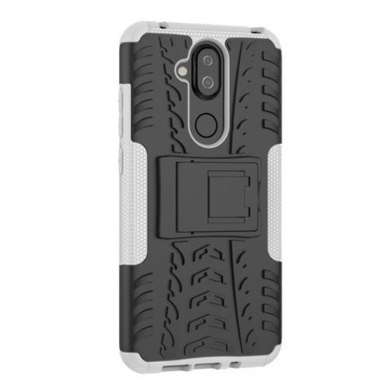 Kick tartós hibrid tok Nokia 8.1 készülékhez - fehér