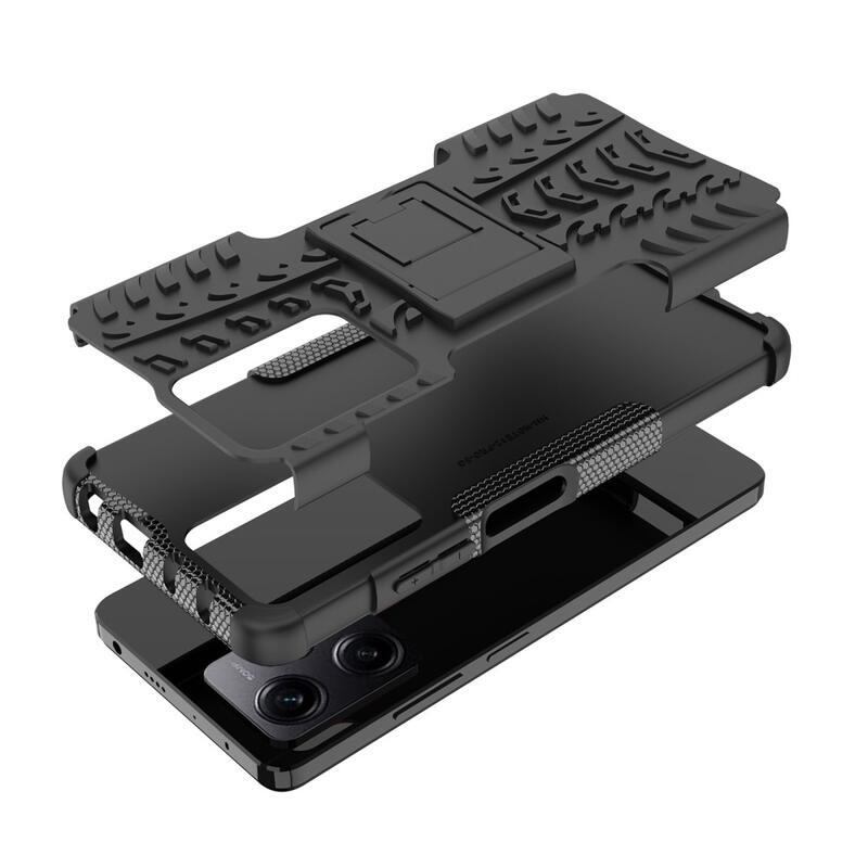 Kick tartós borító Xiaomi Redmi Note 12 Pro 5G/Poco X5 Pro 5G - fekete
