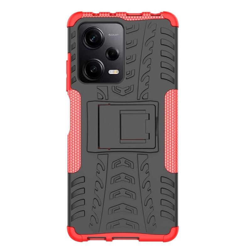 Rúgásálló borítás a Xiaomi Redmi Note 12 Pro 5G/Poco X5 Pro 5G készülékhez - piros