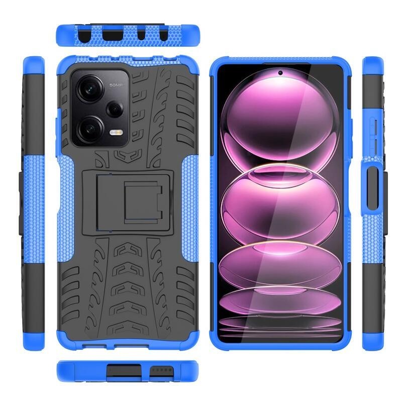 Rúgásálló borítás a Xiaomi Redmi Note 12 Pro 5G/Poco X5 Pro 5G készülékhez - kék