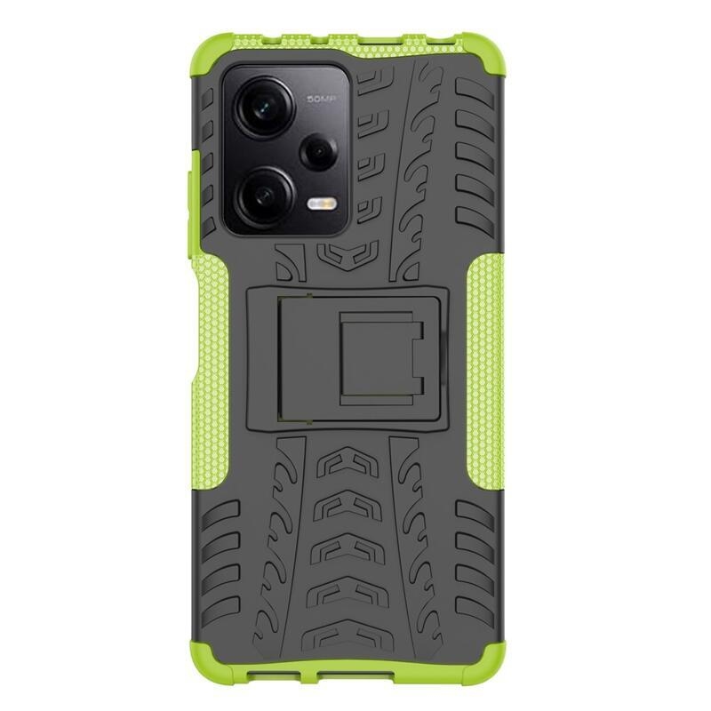 Rúgásálló borítás a Xiaomi Redmi Note 12 Pro 5G/Poco X5 Pro 5G készülékhez - zöld