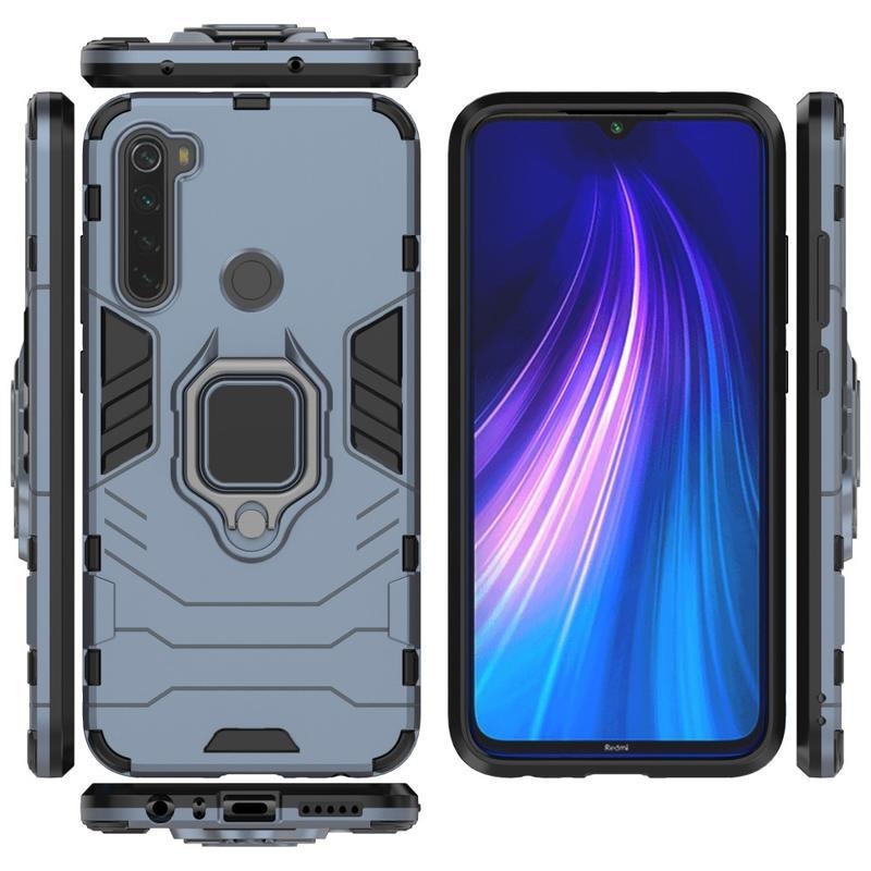 Guardy hibrid borító Xiaomi Redmi Note 8-hoz - kék