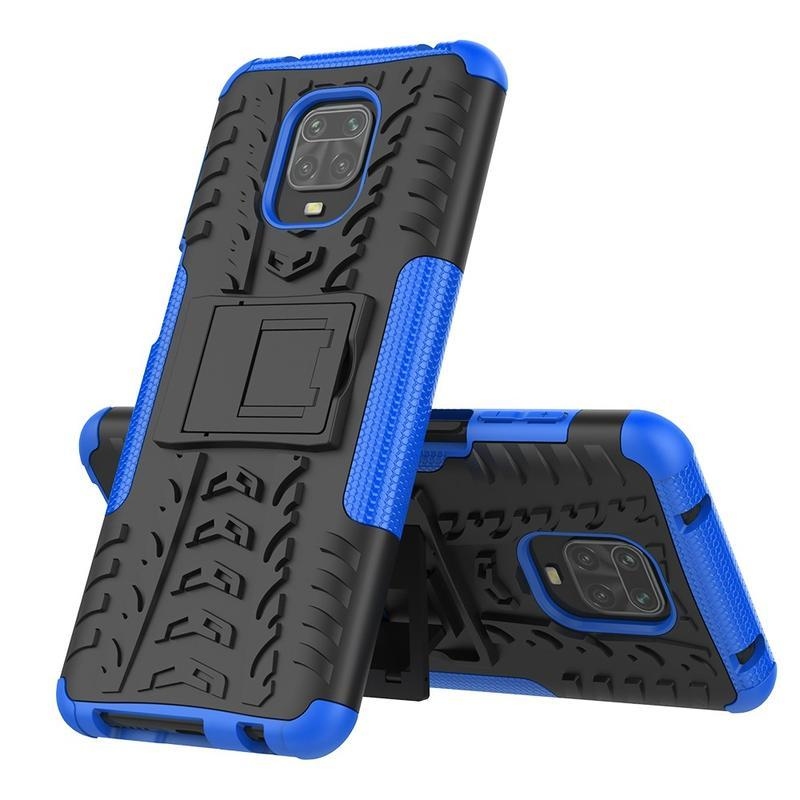 Kick tartós hibrid borító Xiaomi Redmi Note 9 Pro/Note 9S - kék
