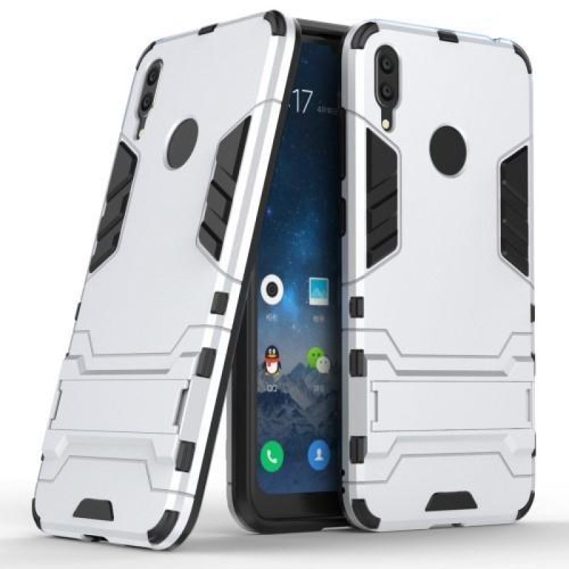 Guard tartós hibrid mobil tok Huawei Y7 (2019) - ezüst