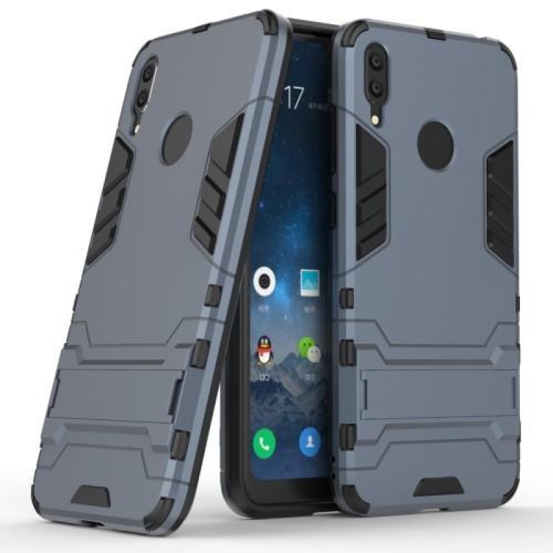 Guard tartós hibrid mobil tok Huawei Y7 (2019) - sötétkék