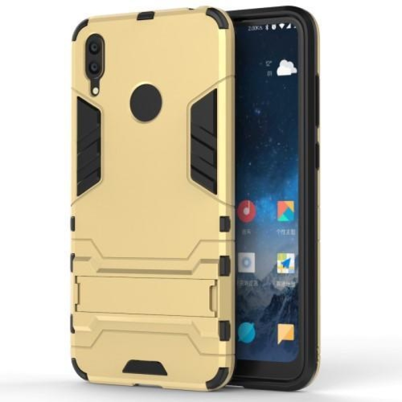 Guard tartós hibrid mobil tok Huawei Y7 (2019) - arany színű
