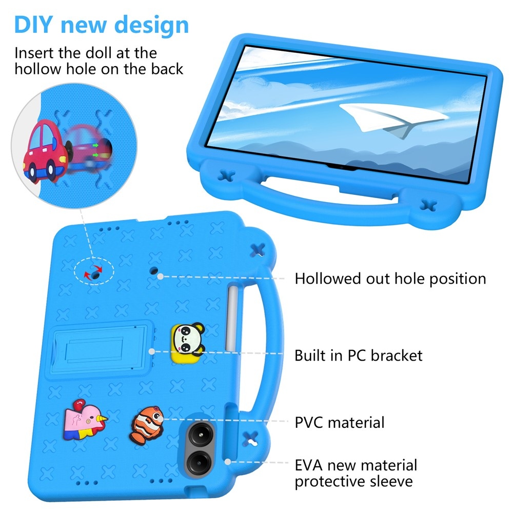 Xiaomi Redmi Pad 2 Pro gyerekeknek való tartós táblagép tok - világoskék