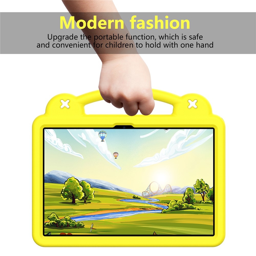 Xiaomi Redmi Pad 2 Pro gyerekeknek való tartós táblagép tok - sárga