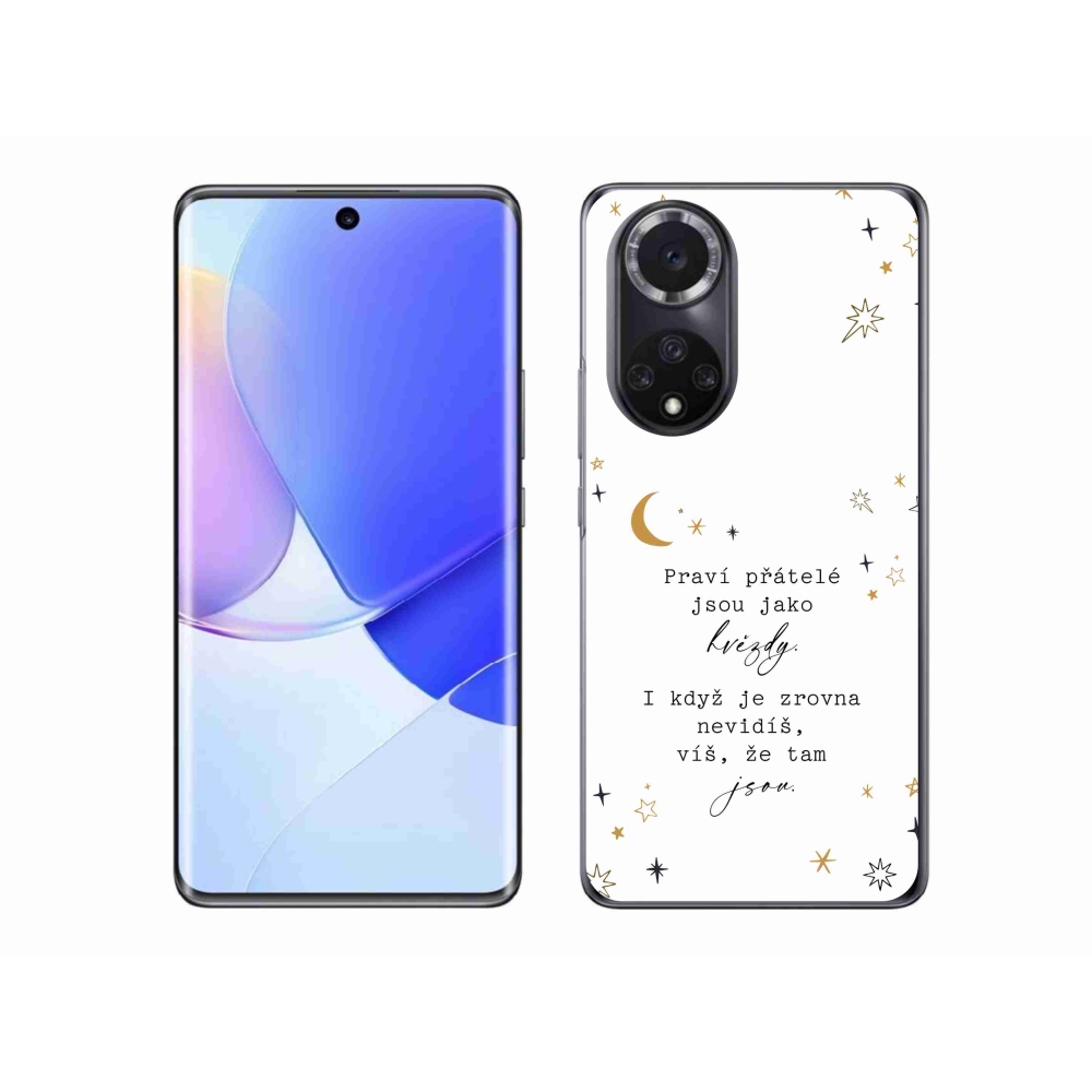 Gél borítás mmCase a Huawei Nova 9 - idézet 6 fehér háttérrel