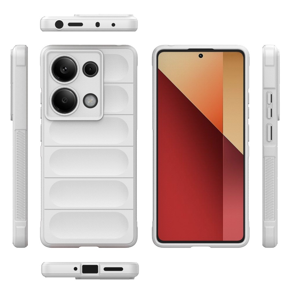 Rugg tartós zselés tok Xiaomi Redmi Note 13 Pro 4G/Poco M6 Pro - fehér