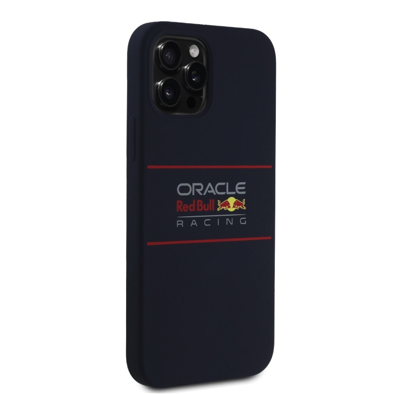 Red Bull szilikon vízszintes logós MagSafe hátlap iPhone 12/12 Pro tengerészgyalogsághoz