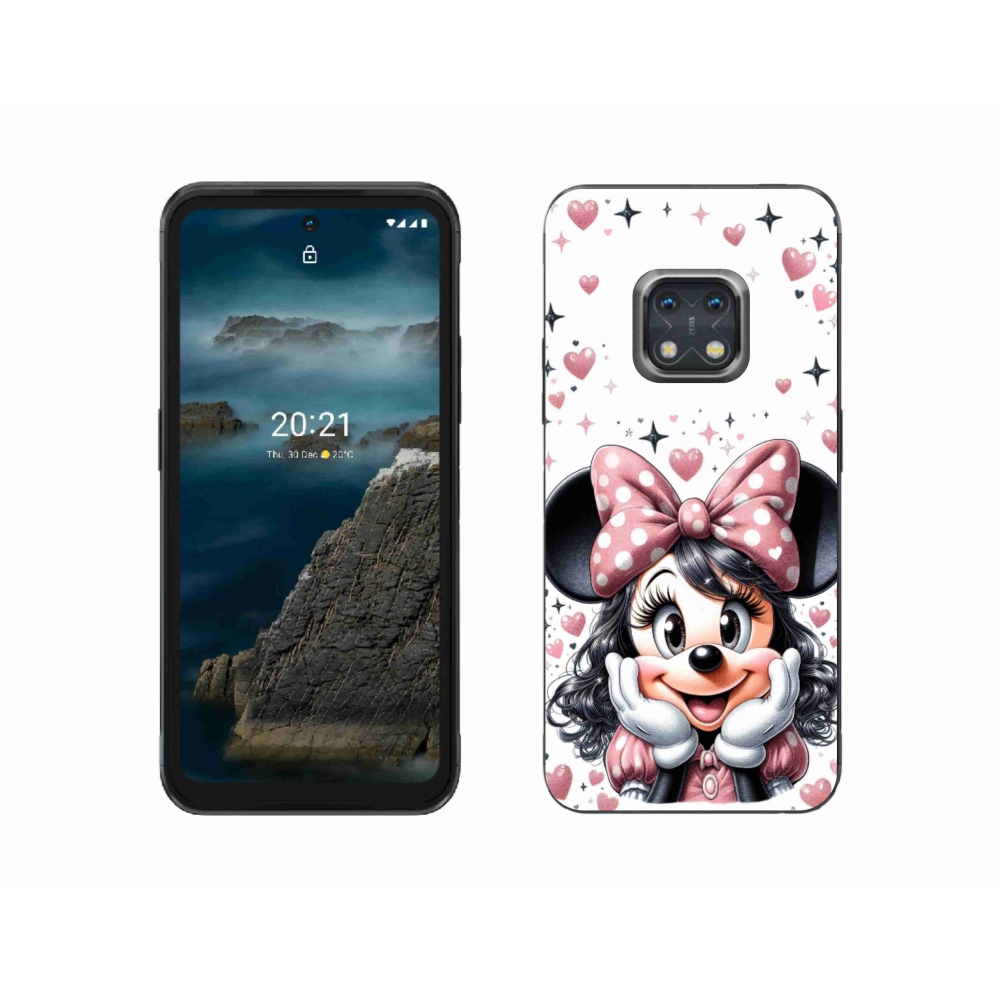 Zselés borítás mmCase a Nokia XR20 készülékhez - minnie
