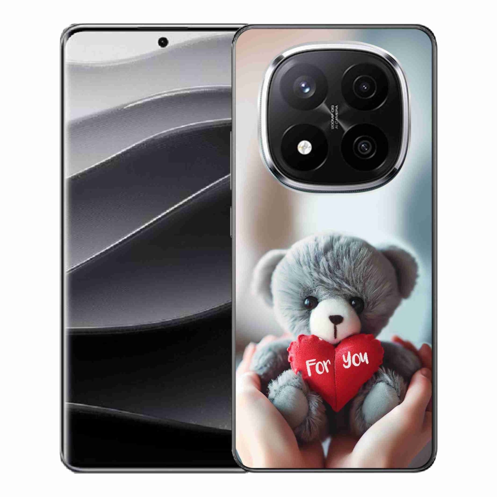 Gél borítás mmCase a Xiaomi Redmi Note 14 Pro+ 5G számára - mackó a szerelmeseknek