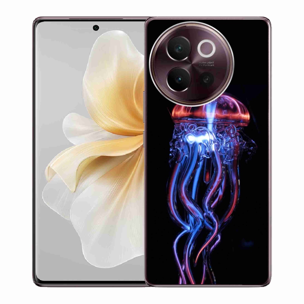 Gél borítás mmCase a Vivo V40 Lite 5G-n - medúza