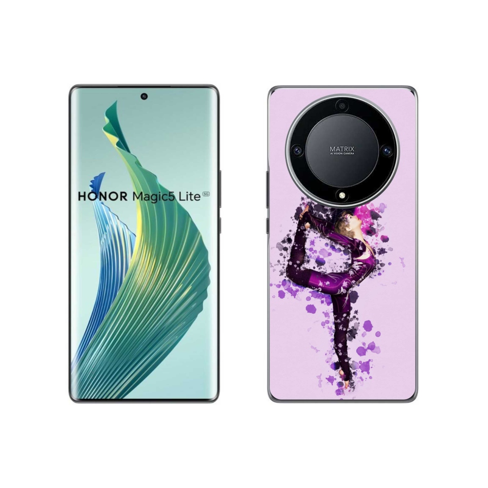 Gél borítás mmCase a Honor Magic 5 Lite 5G számára - balett