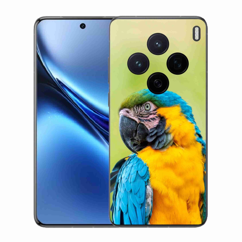 Zselés borítás mmCase Vivo X200 5G - papagáj ara 2
