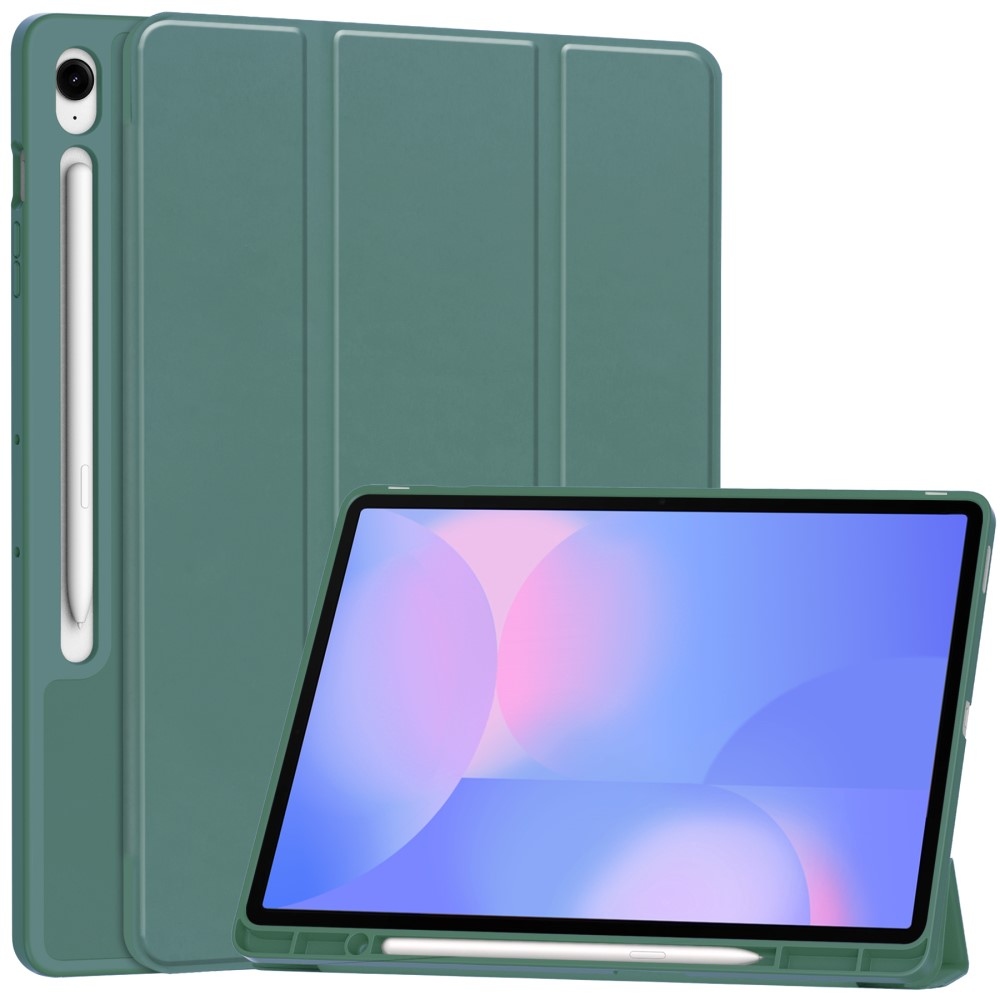 tokok intelligens záró tok Samsung Galaxy Tab S10 FE+ - sötétzöld