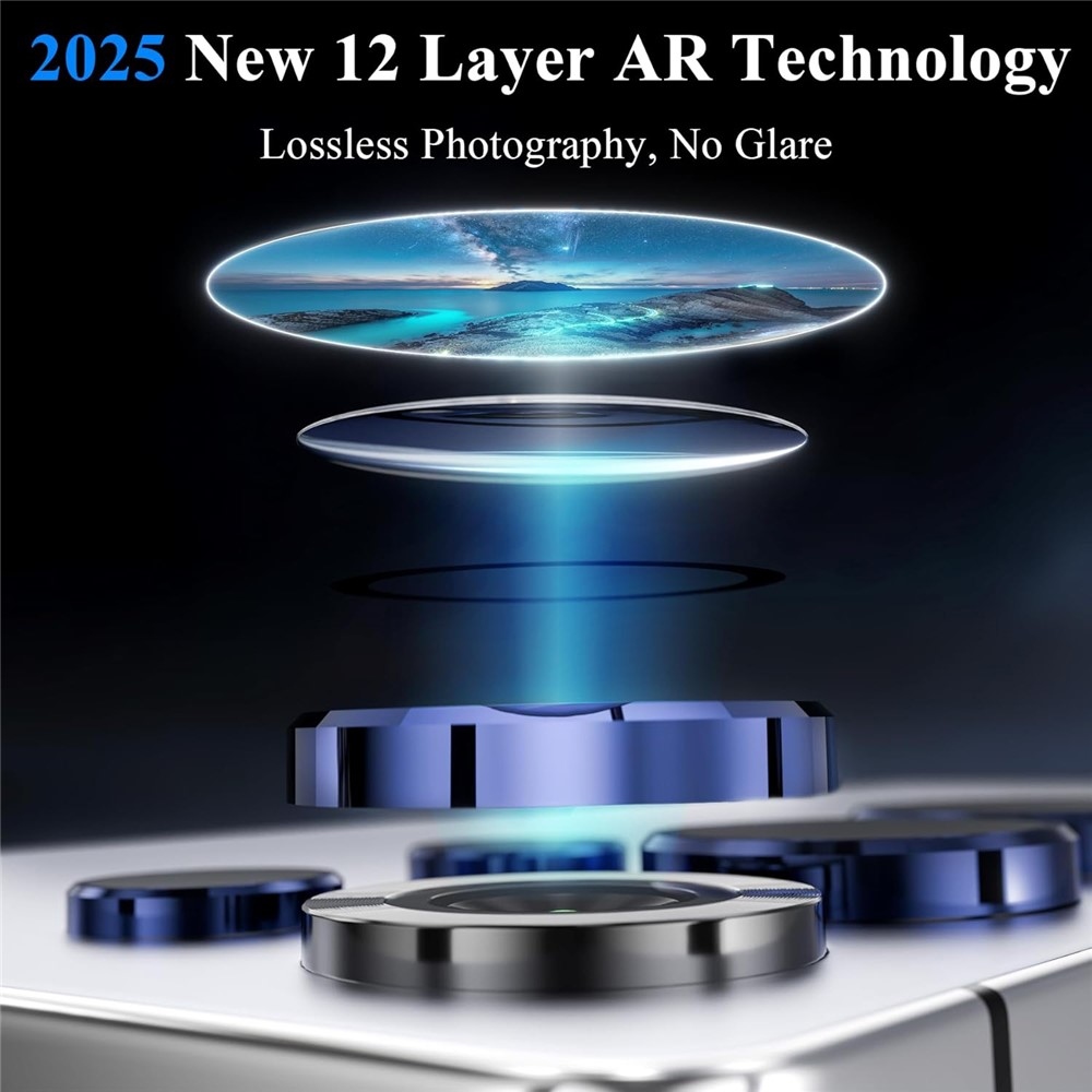 KLB kamera lencse üveg Samsung Galaxy A15 4G/5G (különálló üveg) - ezüst