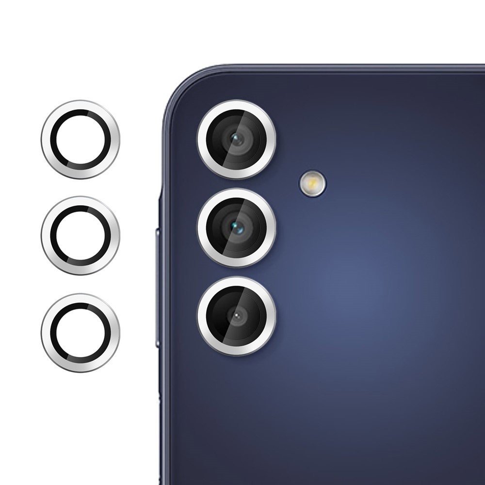 KLB kamera lencse üveg Samsung Galaxy A15 4G/5G (különálló üveg) - ezüst