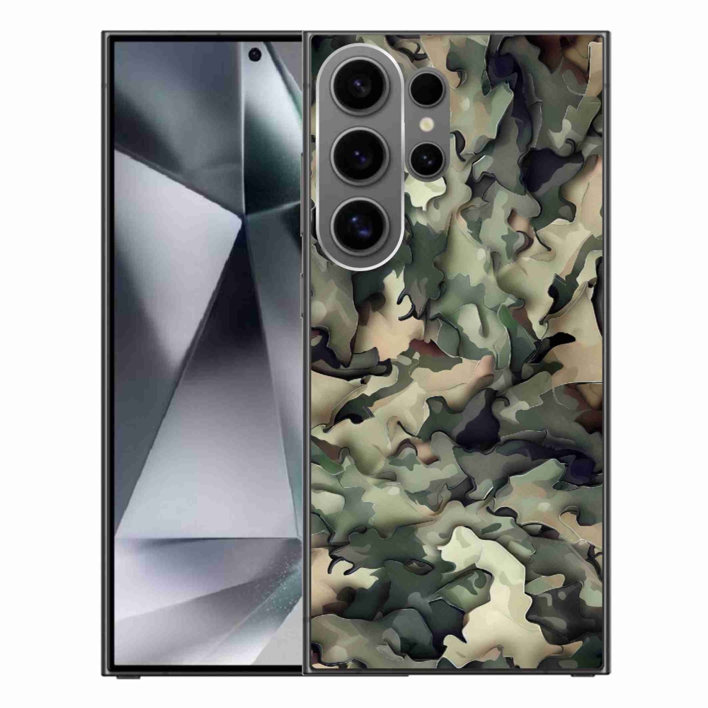 Zselés borítás mmCase Samsung Galaxy S24 Ultra - terepszínű minta 9